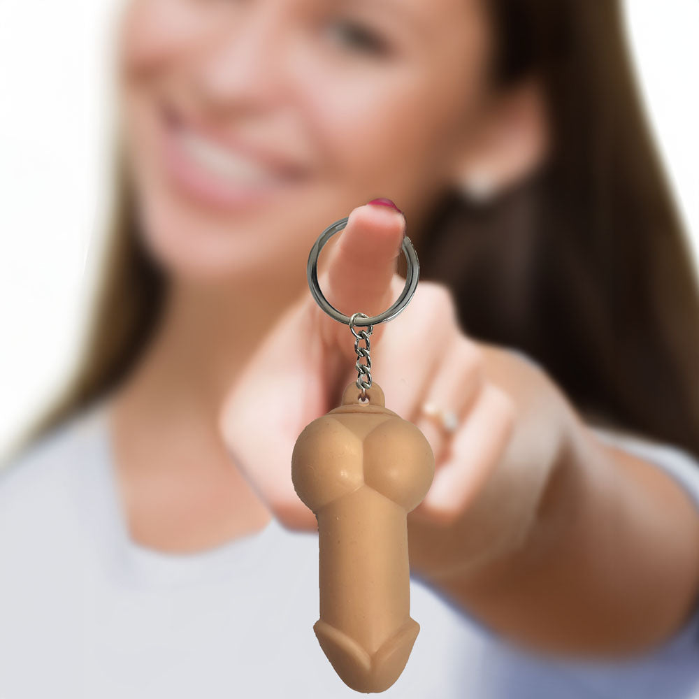 Little Genie Super Fun Squishy Penis – Novelty Keychain > Novelties > Gag Gifts
