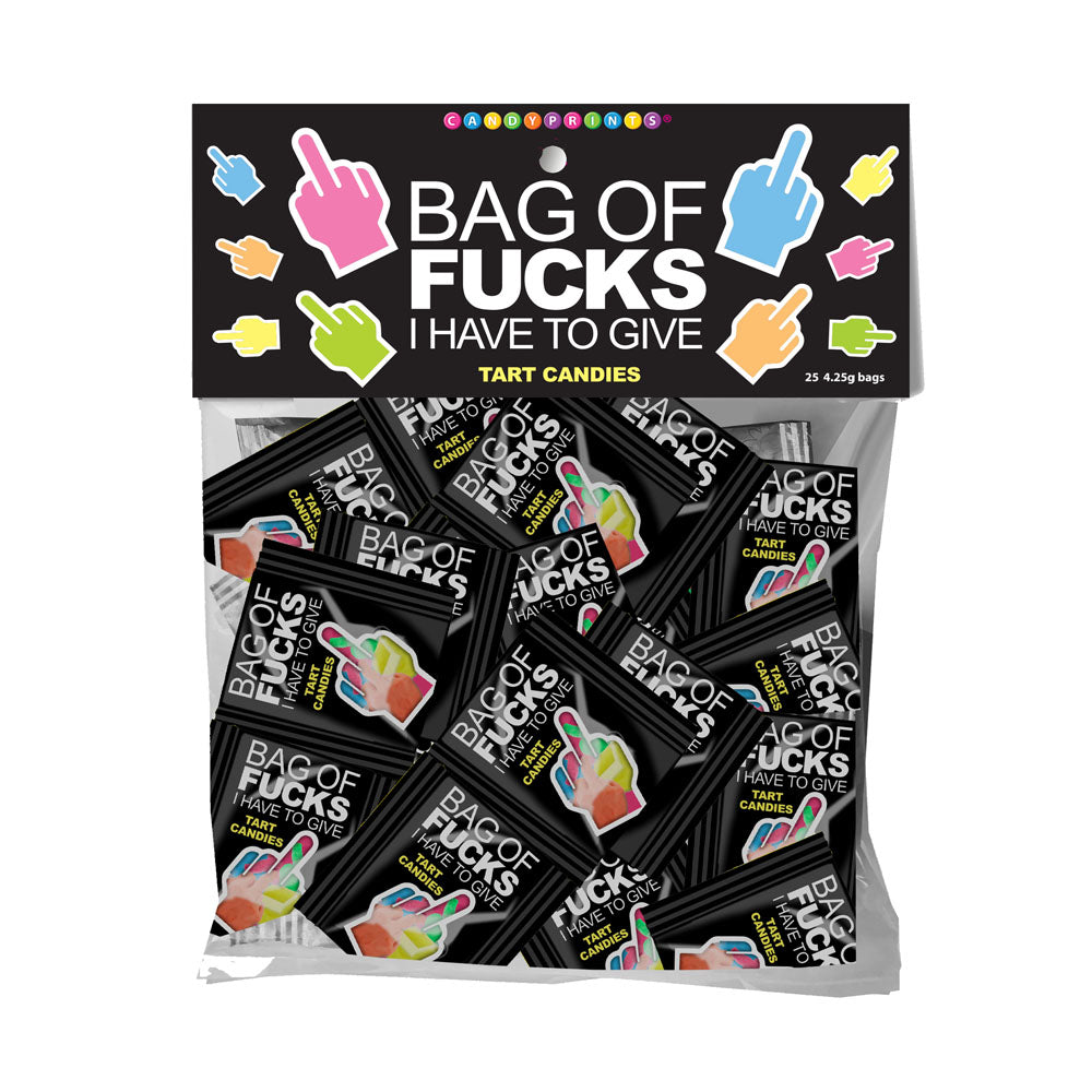 Bag of Fucks I Have to Give Bag of 25 Count Default Title > Novelties > Candy & Edible Items