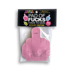 Last Fuck I Have To Give Sticky Notes Multi Colored Novelty Sticky Notes 100 Pack Coloured > Novelties > Gag Gifts