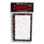 Naughty Stick Figure Notepad Novelty Notepad 100 Pages Default Title > Novelties > Gag Gifts
