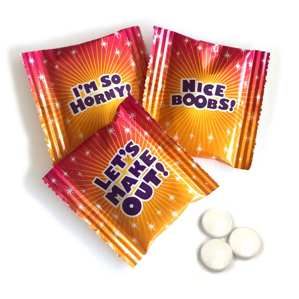 Naughty Mints - Bulk Bag of 25 Party Packs Secondary image