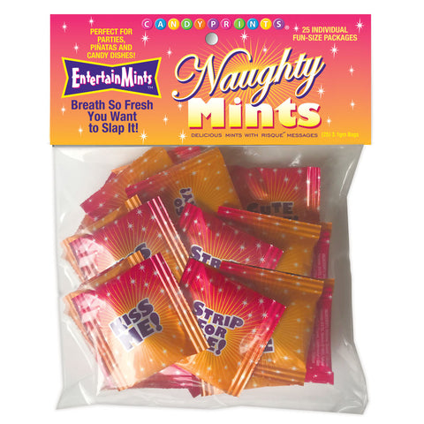 Naughty Mints - Bulk Bag of 25 Party Packs Default Title > Novelties > Candy & Edible Items