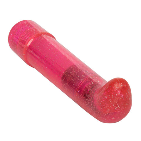 Sparkle Mini G-Vibe Pink Mini G Massager With 3 Speeds Waterproof 4.5 Inch Vibrators - G Spot