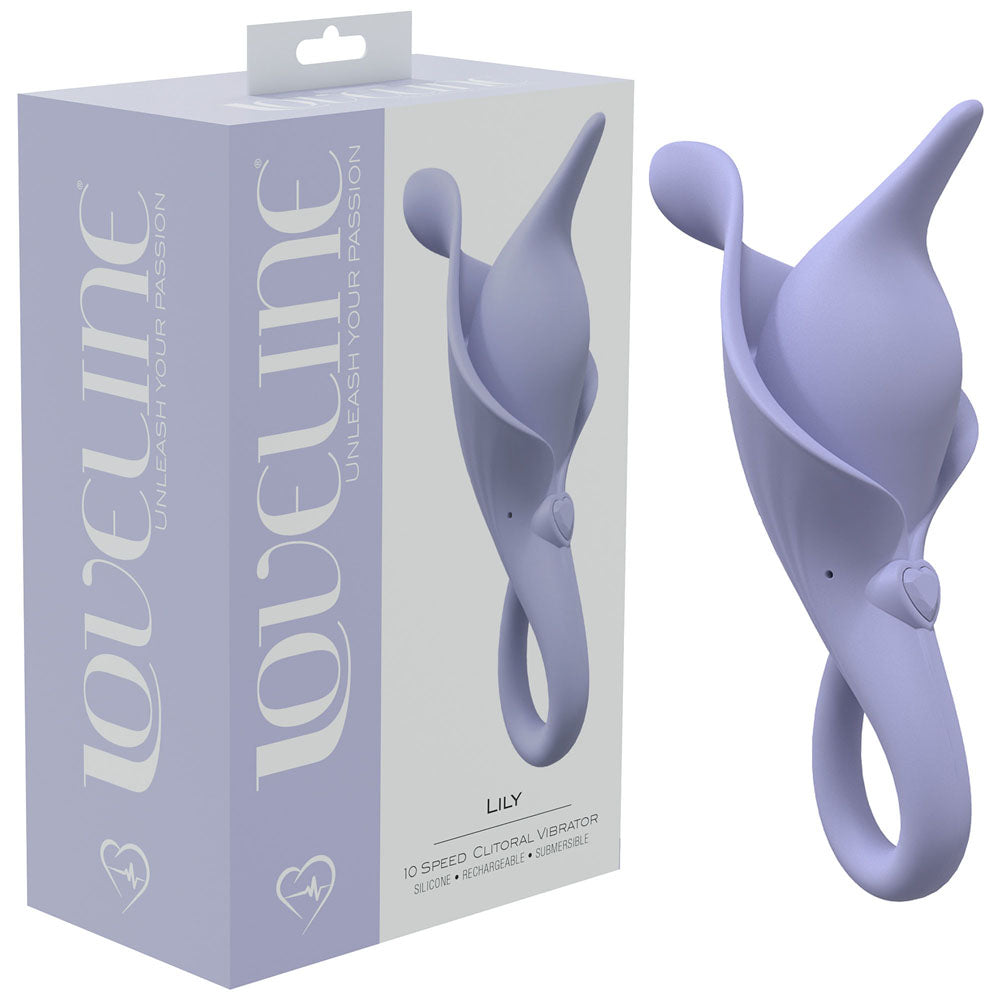 LOVELINE Lily - Lavender Whisper Quiet Vibrator 10 Modes > Vibrators > Unconventional Main image
