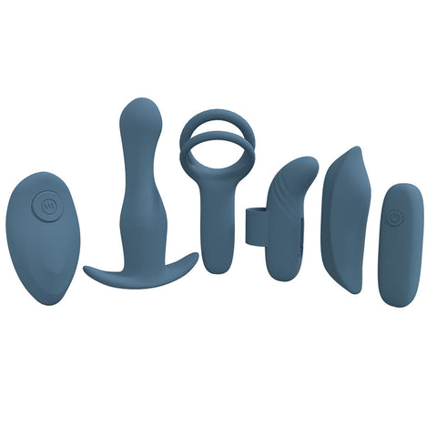 LOVELINE Supreme Weekend Kit - Blue for Ultimate Pleasure Couples Toys