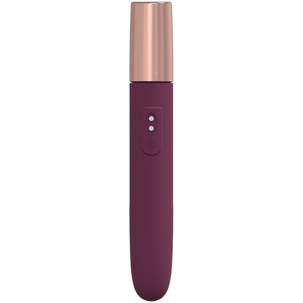 LOVELINE The Traveler - Burgundy Discreet Vibrator > Vibrators > Mini Vibrators