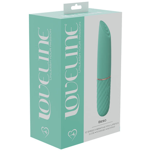 Loveline Beso Vibrator – Whisper Quiet, Powerfully Pleasurable - Green VIBRATORS