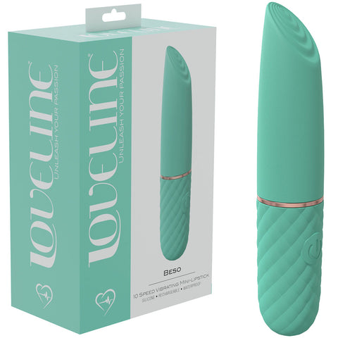 Loveline Beso Vibrator – Whisper Quiet, Powerfully Pleasurable - Green Green VIBRATORS