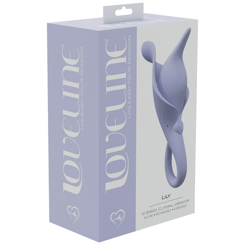 LOVELINE Lily - Lavender Whisper Quiet Vibrator 10 Modes STIMULATORS