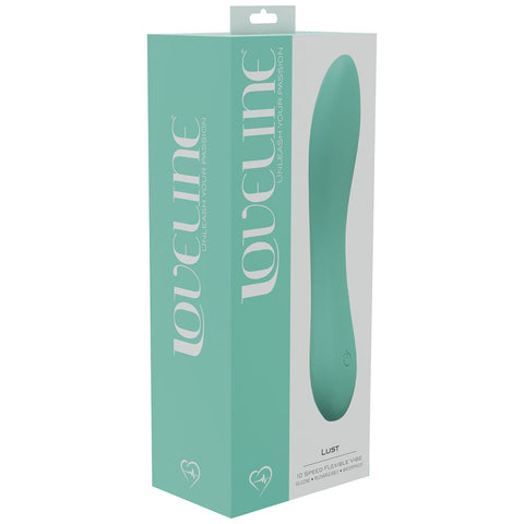 LOVELINE Lust - Whisper Quiet Flexible Vibrator with 10 Modes Vibrators - G Spot