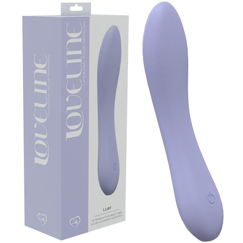 LOVELINE Lust - Lavender Flexible Vibrator for Pleasure Purple Vibrators