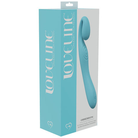 LOVELINE Obsession - Premium Silicone Vibrator With 10 Modes Vibrators - G Spot