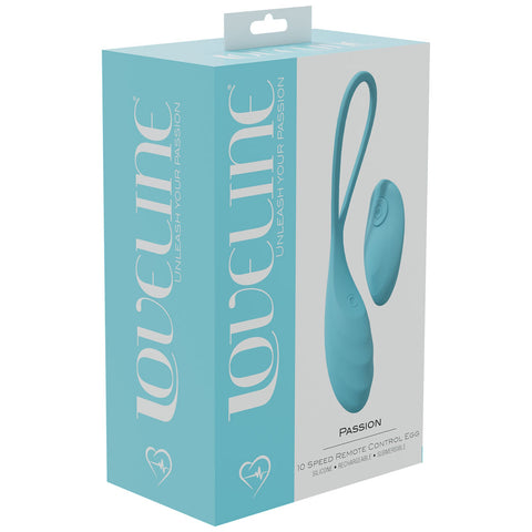 LOVELINE The Passion Vibrator - Aqua for Intense Pleasure STIMULATORS