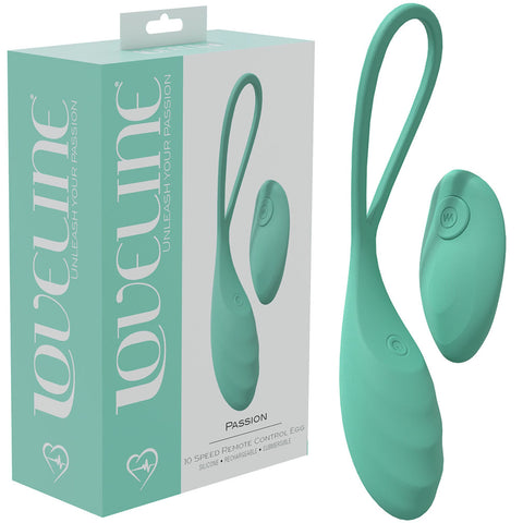 LOVELINE The Passion Vibrator - Teal for Intense Pleasure Green STIMULATORS
