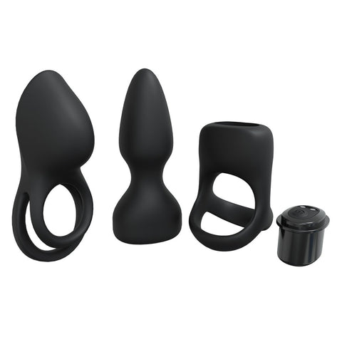 LOVELINE Pleasure Kit - Couples Kit - Black for Sensational Fun KITS