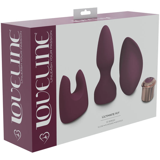 LOVELINE Ultimate Kit - Women's Kit - Burgundy Pleasure Set