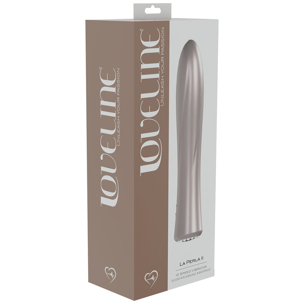 LOVELINE La Perla II - Whisper Quiet Vibrator 10 Modes > Vibrators > Standard Vibrators