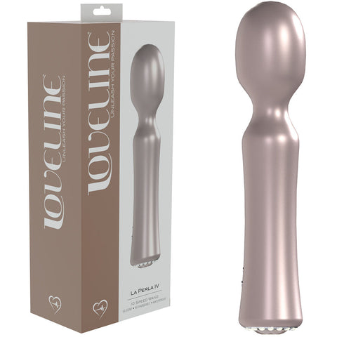 LOVELINE La Perla IV - Elegant Whisper Quiet Vibrator Pink VIBRATORS
