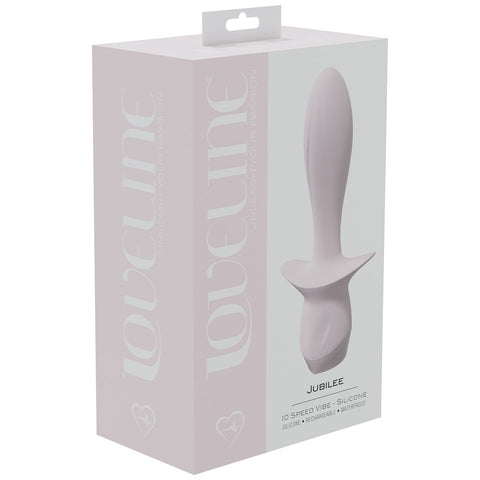 LOVELINE Jubilee Waterproof Vibrator with 10 Speed Modes Butt Plugs - Vibrating