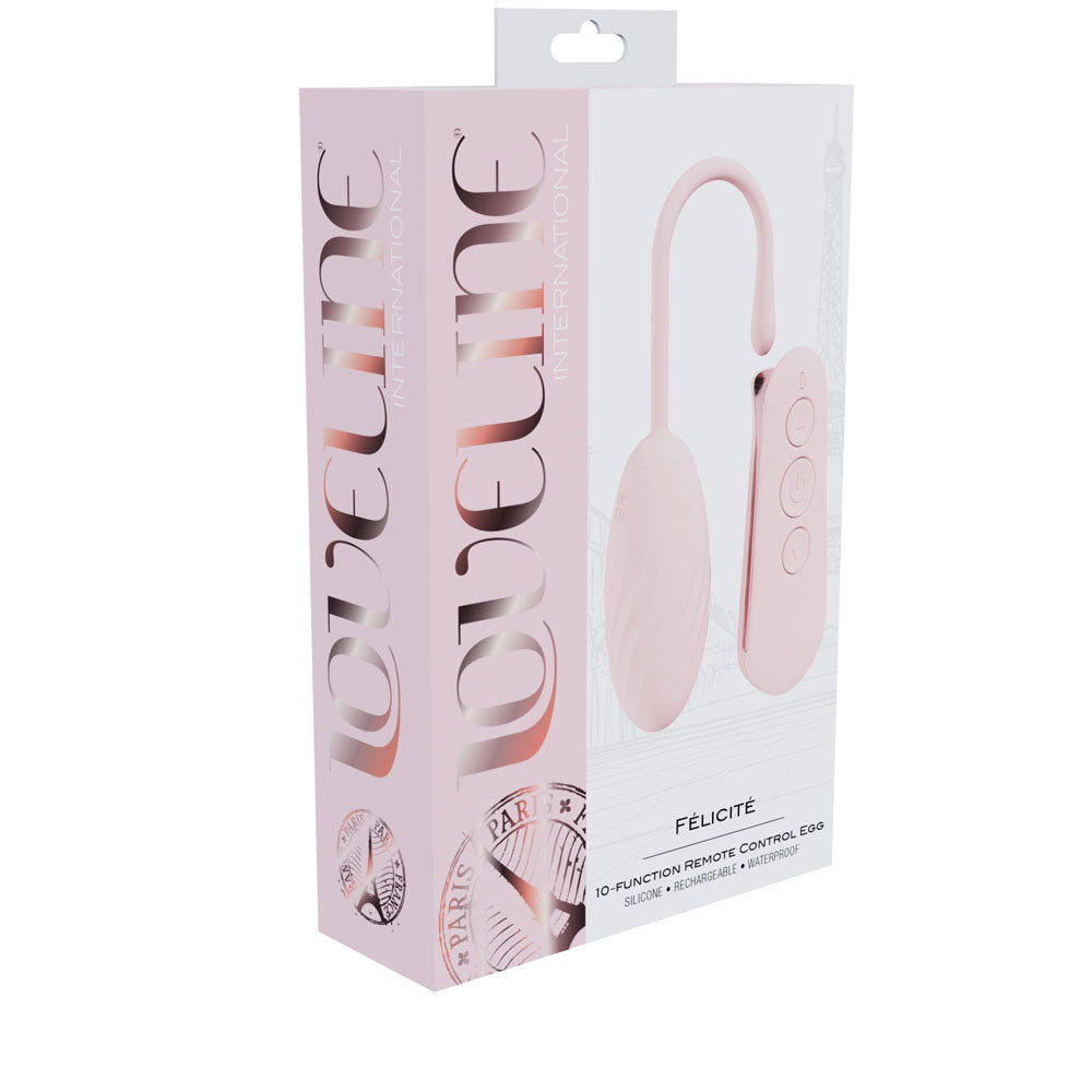 Loveline Felicite Vibrating Egg with Wireless Remote Control > Sex Toys For Ladies > Vibrating Eggs