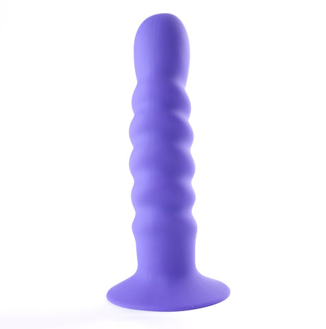 Maia Kendall 20 Centimeter Dong with Strong Suction Cup Base Purple DONGS
