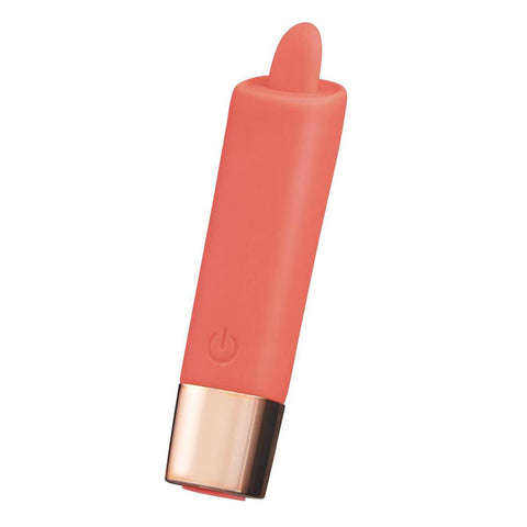LAPDANCE Lick Me Mini Pocket Vibrator 9.7 cm USB Rechargeable STIMULATORS