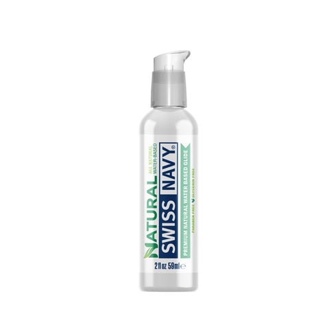Swiss Navy Natural Premium All Natural Water Based Glide 2oz Water Based Lube