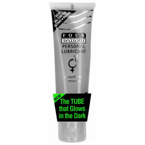 Four Seasons Glow in the Dark Lubricant Tube 100ml Default Title Water Based Lube