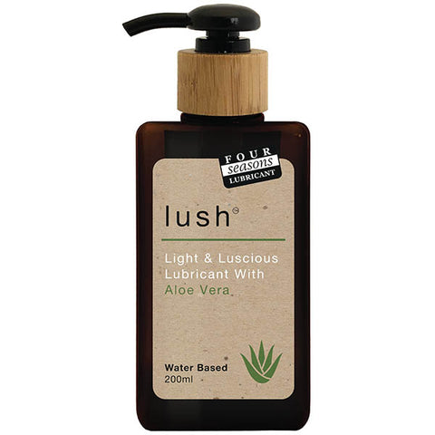 Four Seasons Lush Aloe Vera Lubricant 200ml One Size > Lube > Water Based
