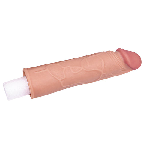 Pleasure X-Tender Sleeve – Super-Realistic 2.54 cm Length Penis Extension Sleeve SLEEVES