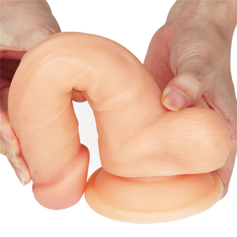 Lovetoy The Ultra Soft Dude (8 Inch) – Realistic Soft Dildo > Dildos > Realistic Dildos