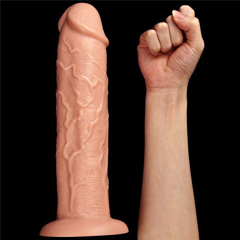 LoveToy Legendary Realistic Dildo 11 Inches 28 Cm – King Size Realistic Dong Dongs Big