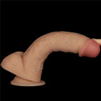 Power Basics 8 Inch Vibrating Dildo – Lifelike Waterproof Dildo > Vibrators > Realistic Vibrators