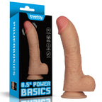 Power Basics 8.5 Inch USB Rechargeable Vibrating Dildo > Vibrators > Realistic Vibrators