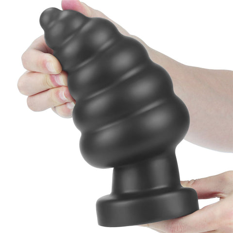 King Sized 7 Inch Vibrating Anal Cracker 17.8 cm XL Butt Plug Butt Plugs - Vibrating