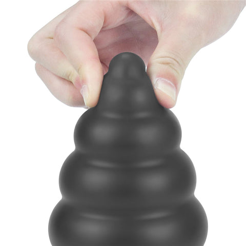 King Sized 7 Inch Vibrating Anal Cracker 17.8 cm XL Butt Plug Butt Plugs - Vibrating