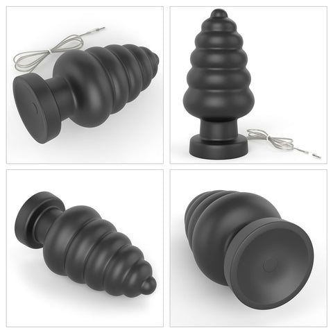 King Sized 7 Inch Vibrating Anal Cracker 17.8 cm XL Butt Plug Butt Plugs - Vibrating