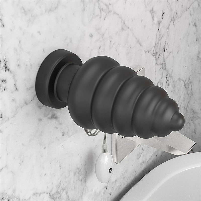 King Sized 7 Inch Vibrating Anal Cracker 17.8 cm XL Butt Plug Butt Plugs - Vibrating