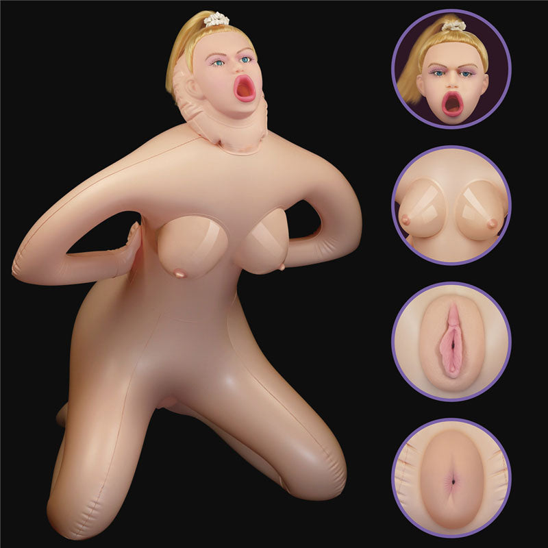 Fayola Horny Cowgirl Inflatable Love Doll – Life-Size Inflatable Love Doll > Sex Toys > Sex Dolls > Inflatable Main image