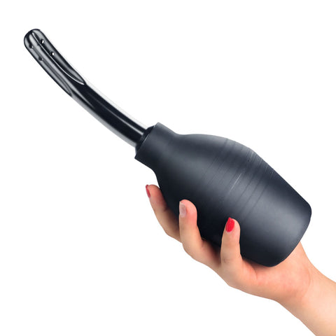 Bondage Fetish Deluxe Unisex Douche with Curved Nozzle 310ml Douches