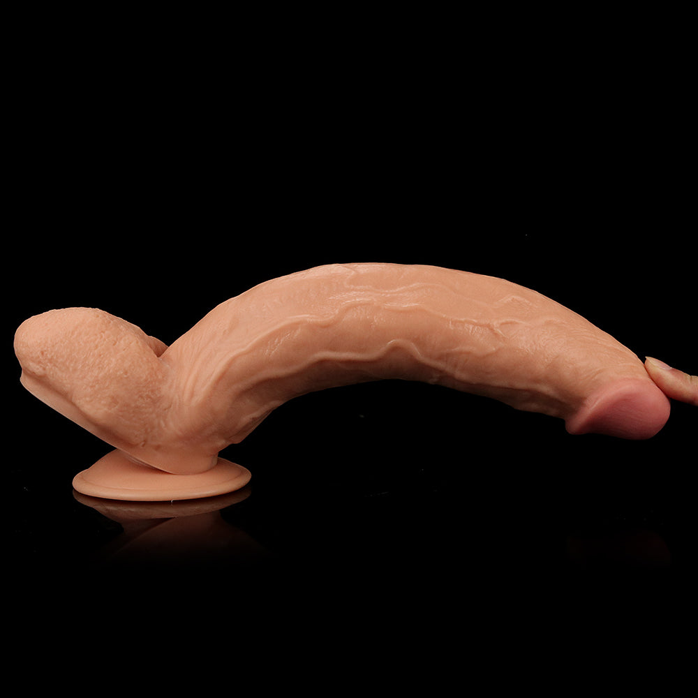 Lovetoy Legendary Realistic Dildo – 11 Inch King Size Dildo > Dildos > Large Dildos