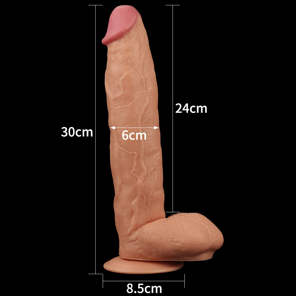 Lovetoy Legendary Realistic Dildo – 11 Inch King Size Dildo > Dildos > Large Dildos