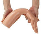 King Sized Realistic Magic Hand Fist Dildo 13.5 Inch Length x 3.15 Inch Diameter – Soft Flexible Dildo > Dildos > Oversized Toys