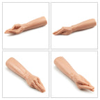 King Sized Realistic Magic Hand Fist Dildo 13.5 Inch Length x 3.15 Inch Diameter – Soft Flexible Dildo > Dildos > Oversized Toys
