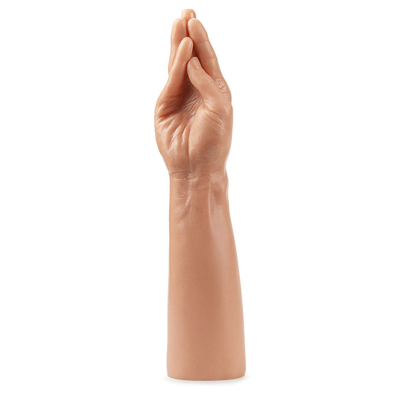 King Sized Realistic Magic Hand Fist Dildo 13.5 Inch Length x 3.15 Inch Diameter – Soft Flexible Dildo > Dildos > Oversized Toys