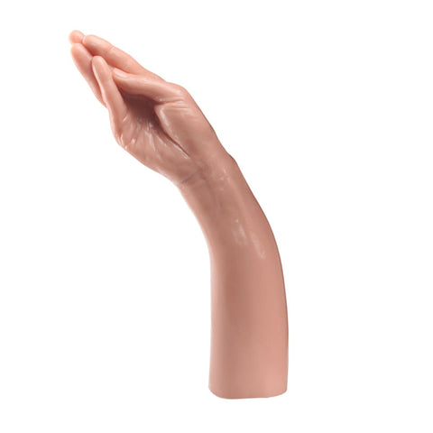 King Sized Realistic Magic Hand Fist Dildo 13.5 Inch Length x 3.15 Inch Diameter – Soft Flexible Dildo Dongs Other