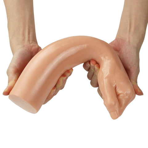 King Sized 12 Inch Realistic Bitch Fist (30.5 cm Length x 7.5 cm Width) Phthalate-Free PVC Dildo Dongs Other