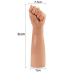 King Sized 12 Inch Realistic Bitch Fist (30.5 cm Length x 7.5 cm Width) Phthalate-Free PVC Dildo > Dildos > Oversized Toys