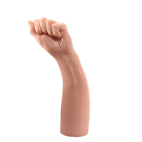 King Sized 12 Inch Realistic Bitch Fist (30.5 cm Length x 7.5 cm Width) Phthalate-Free PVC Dildo Dongs Other