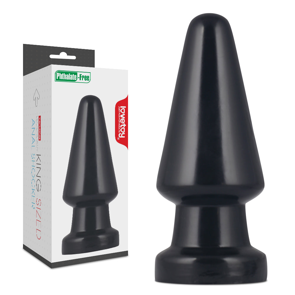 Love Toy Anal Shocker 7.5 Inch Mega Butt Plug – Large Smooth Flexible Butt Plug > Anal Range > Oversized Anal Toys
